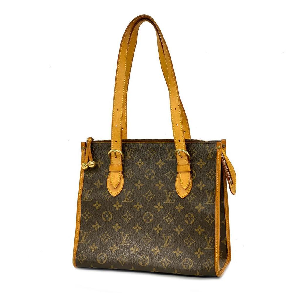 Louis Vuitton Popin Coeur Monogram Shoulder Bag Brown